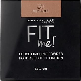 New York Fit Me Loose Finishing Powder, Deep, 0.7 oz.,041554503043-1a