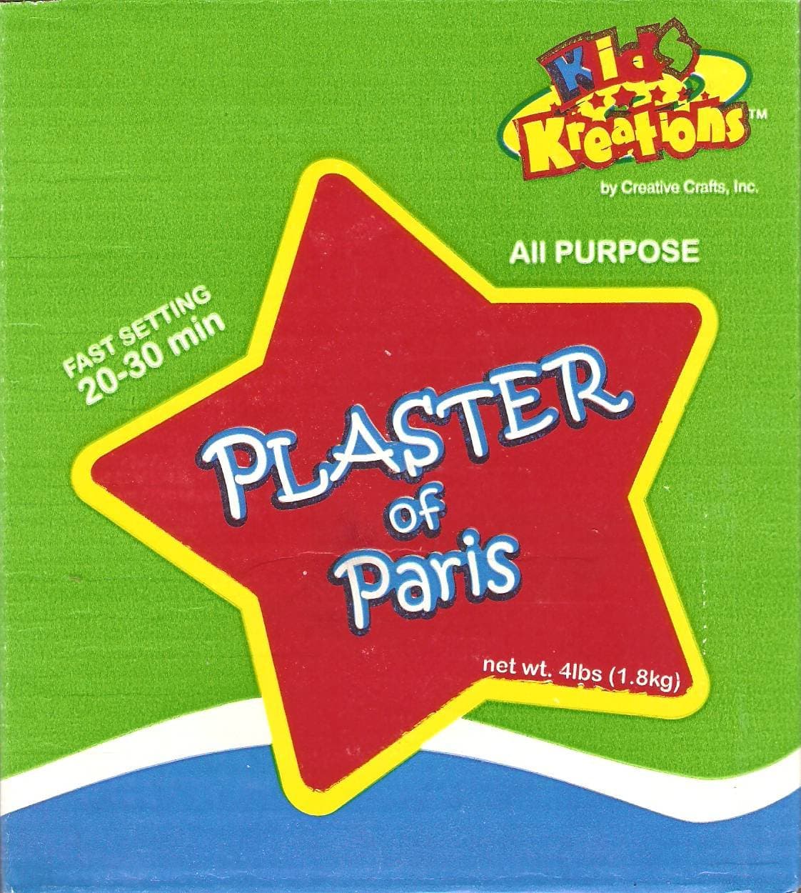 All Purpose Plaster of Paris - 4 lbs.
