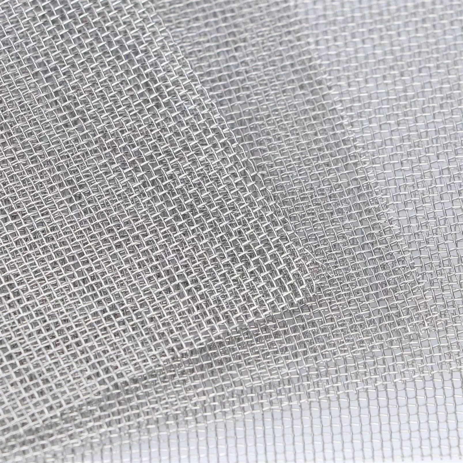 Wire Mesh Sheets Stainless Steel Woven Meshes Screen Filter Panels Vent Metal Rodent Mesh Gauze Net for Mice Rodent Proof Rat Insect Control in Garden Home 30x42 CM