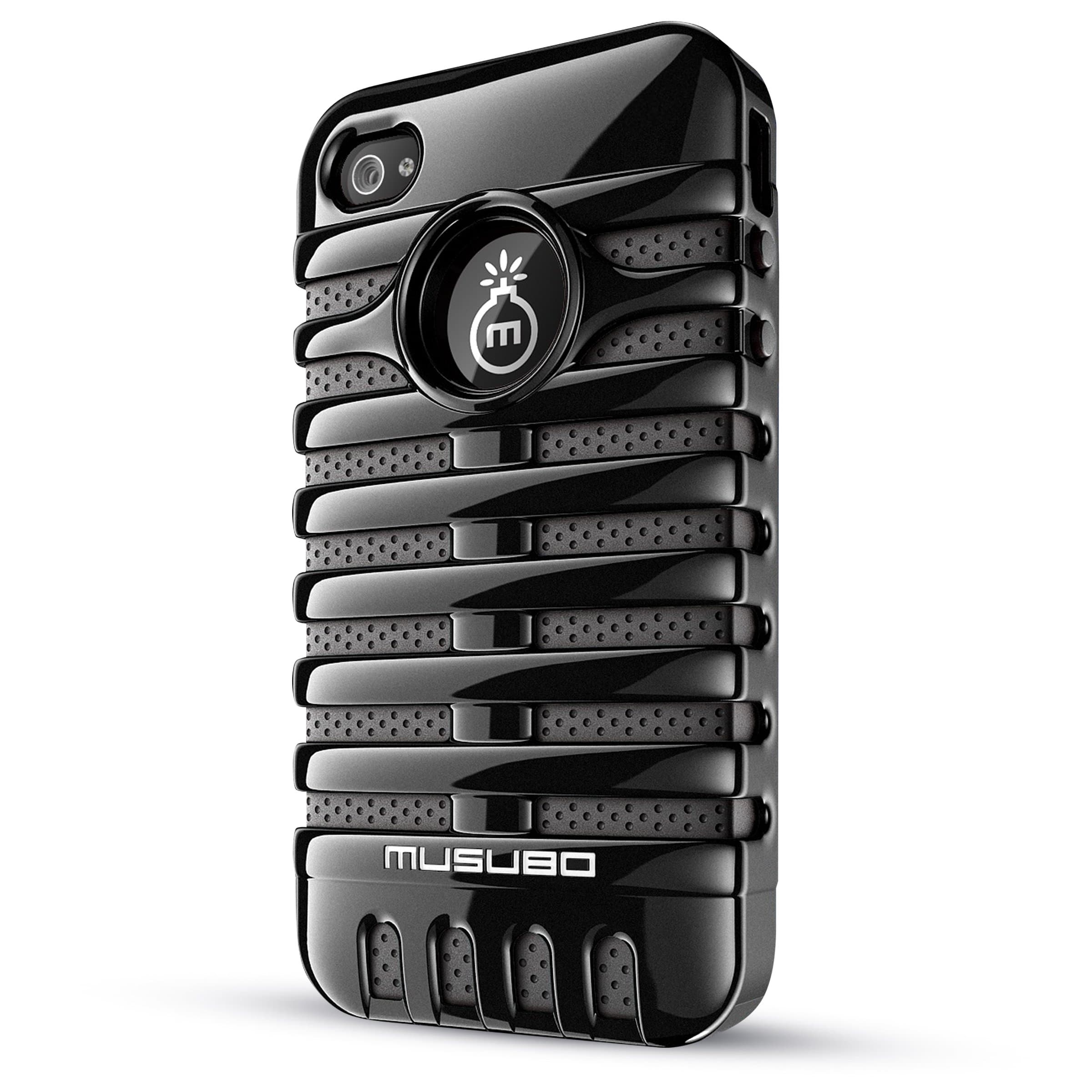 Musubo Retro Case for iPhone 4/4S-Black