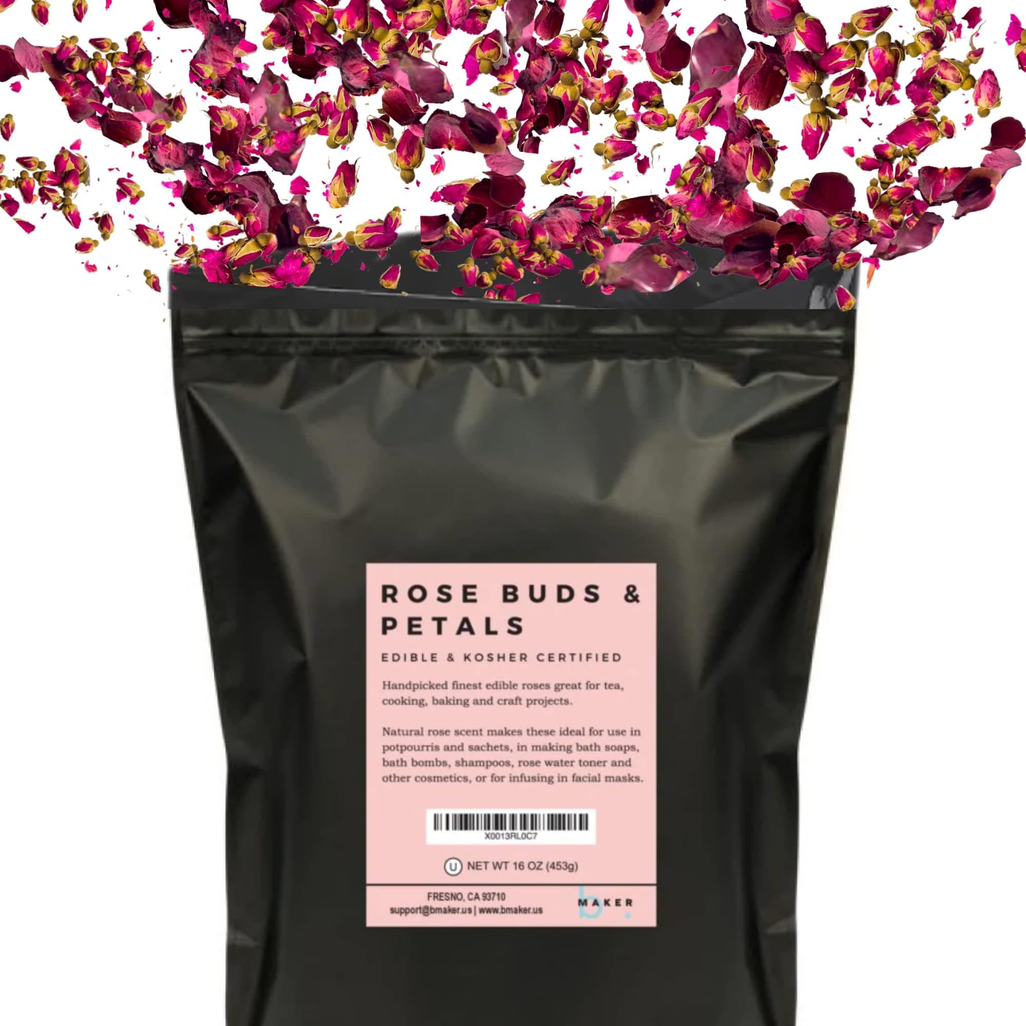 Dried Rosebuds & Petals