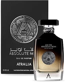 Tralia Absolute Noir EDP 3.4 fl oz (100 ml), ABSOLUTE NOIR Perfume, Men's Fragrance, Gift, Present, Perfume ARABE
