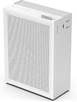 - Air Purifiers for Home Bedroom up to 1,035ft² with HEPA Filter, Carbon Filter, Washable Filter for Smoke, Pollen, Dander, with Air Quality Monitor, Auto Mode, 3yr Warranty, Airmega 150 White