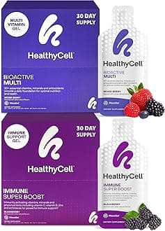 Immune Super Boost Supplement + Bioactive Multivitamin for Women & Men Bundle