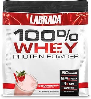 Nutrition 100% Whey Protein Powder, Strawberry, 4.13 lb