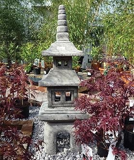 Statues & Sculptures Online Four Piece Japanese Pagoda Stone Garden Ornament