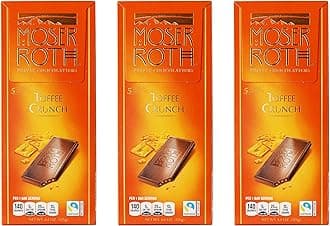 Fine German European Chocolate Toffee Crunch (3 Pack)