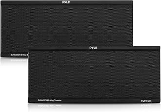 Pyle PLTWVS 6 Way 200 W Sunvisor Mount Car Audio Tweeter System