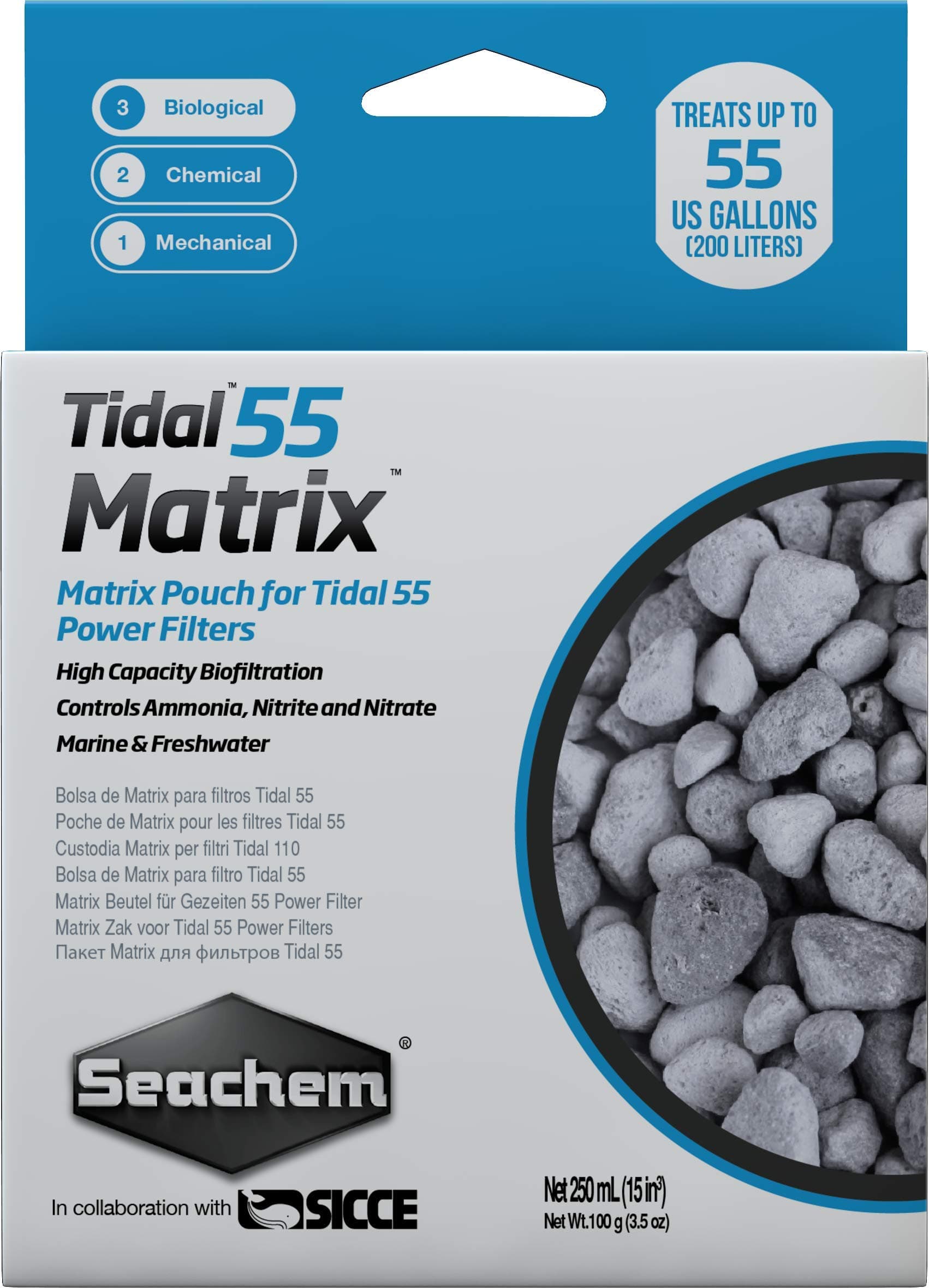 Laboratories 6506 55 Matrix 250 mL Tidal Filter