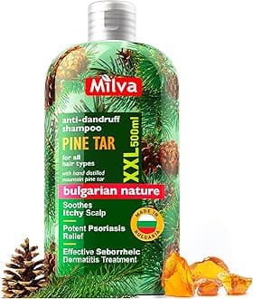 MILVA, Shampoo Tar, 500 ml.