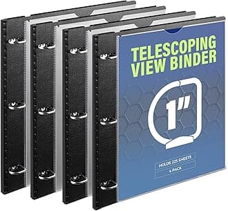 1 Inch Telescoping Binder