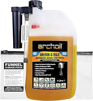 – Archoil AR6900-D Max Advanced Diesel Additive Concentrate, 1L Treats 1,000L of Fuel, Diesel Fuel Injector Cleaner, DPF Filter EGR Valve Turbo Cleaner, Super Diesel Converter. (1Litre)