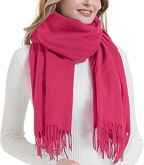 Landisun Scarf for Women Winter Pashmina-Shawl Wraps Winter Cashmere Wedding Warm Christmas