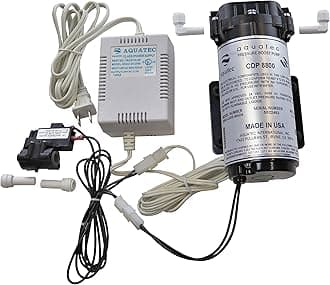8800 Booster Pump Kit for up to 200 GPD RO Reverse Osmosis water filtration system for both standard and manifold type systems 8852-2J03-B424 PSW-340 Made in USA