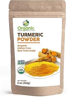 Organic Spice Resource Turmeric Root Powder, 8 oz (226 g)