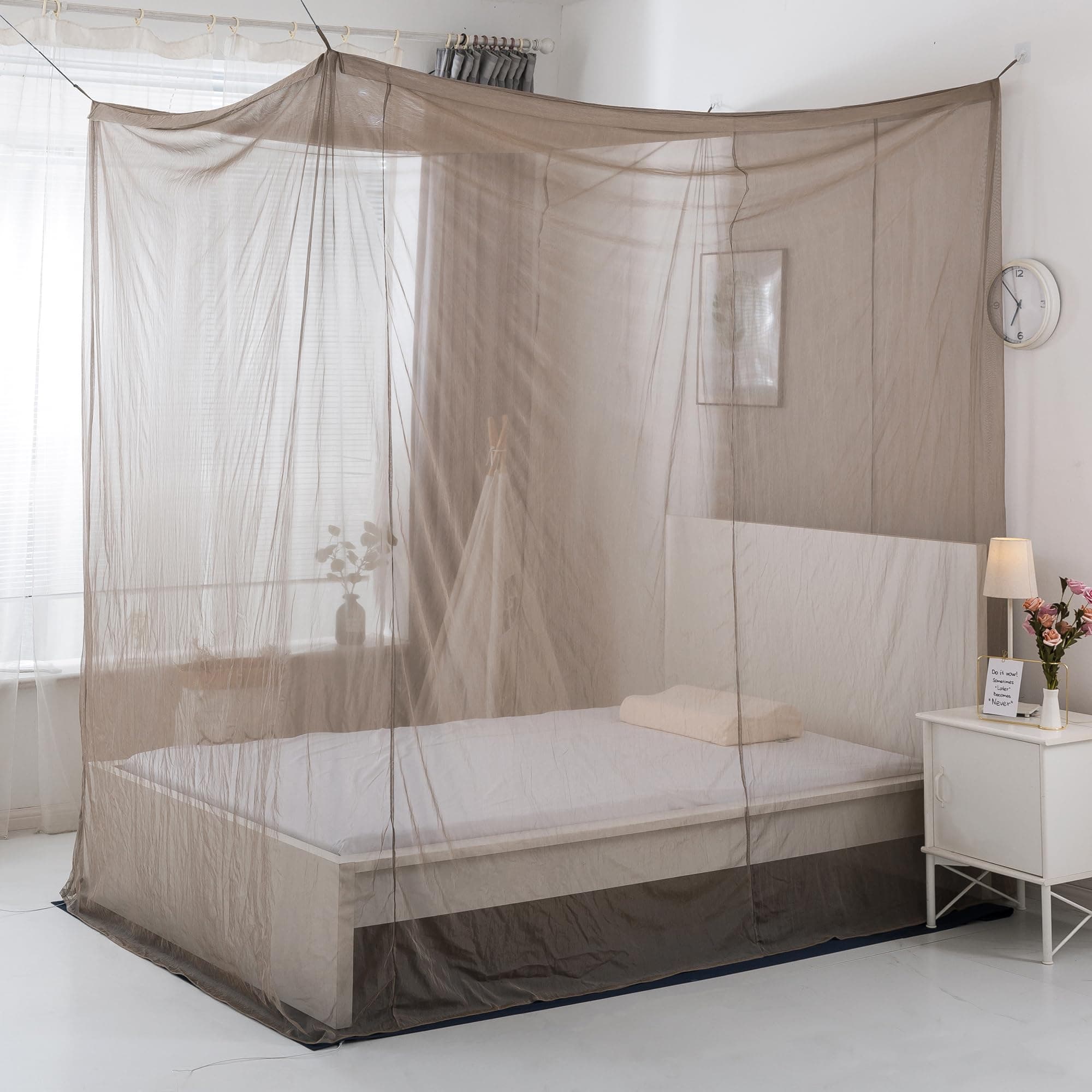 100% Silver Fiber EMF Protection Faraday Tent attenuate WiFi 5G Block RF Shielding Canopy Single Bed Cover (86.6''Lx 47.2''W x 86.6''H)