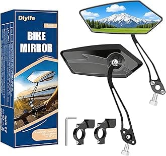 2 Pcs Bike Mirror