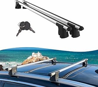Sponsored Ad – Premium Roof Bars for Volvo Xc40 2018-2023; Lockable Roof Rack Cross Bars, Compatible with Flush-Mounted Roof Rails Grey (2 Pcs)