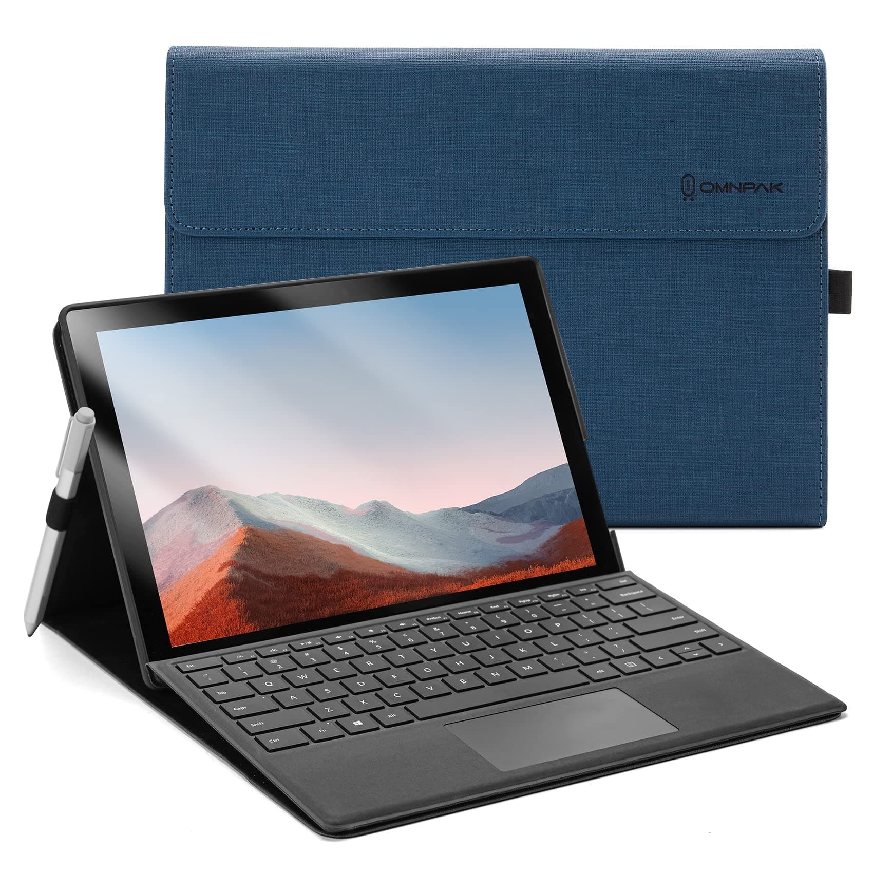 Omnpak Microsoft Surface Pro 7 Case,Protective Case for 12.3 Inch Surface Pro 7 Plus, Surface Pro 7, Surface Pro 6, Pro 5, Pro 4 Compatible with Type Cover Keyboard(Keyboard not Included)