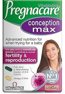 Pregnacare Max Fertility and Conception Support for Women - Maximum Support for Women Fertility, Conception and Ovulation