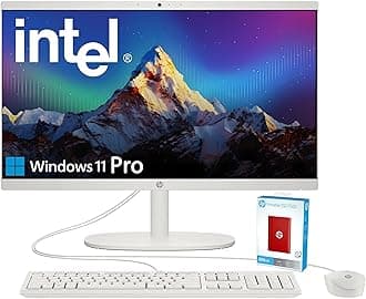 HP 2025 22" FHD All-in-One Desktop Computer • The New Version for Everyday Use • Latest 13th Gen Intel Quad-Core CPU • 32GB DDR5 • 640GB Storage • HDMI • Type-C • Wi-Fi • HD Webcam • Win11 Pro