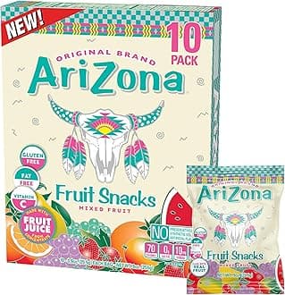 Iced Tea Fruit Snacks Mixed Fruit 25.5g Box of 10