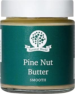 Nutural World - Smooth Pine Nut Butter (170g) - Pure 100% single ingredient