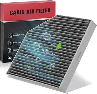 BDFHYK Cabin Air Filter with Activated Carbon Compatible with Audi A6/A6 Quattro/A7 Quattro 2012-2018, A8 Quattro/S6/S7/S8 2013-2018, RS7 2014-2018, A6/A8 Quattro 2012-2016, Replace# CF11436