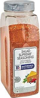 McCormick Culinary Salad Supreme Seasoning, 24 oz - One 24 Ounce Container of Salad Seasoning with High-Quality Spices, Use in Pasta Salads, Traditional Salads, Vegetables and More