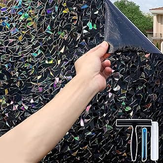 Blackout Rainbow Window Film