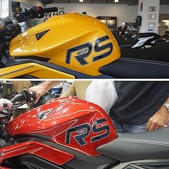 labelbike - 3D Stickers Motorcycle Fuel Tank Sides Protection and Decoration in Resin compatible with Triumph Street Triple 765 RS 2023