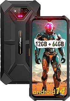 - Armor X13 Rugged Phones Unlocked, IP68/IP69K Waterproof Phone, MTk Helio G36 12GB+64GB, 50MP+24MP Night Vision Camera, 6.52" Display, 6320mAh, Android 14, NFC, Fingerprint ID, Black