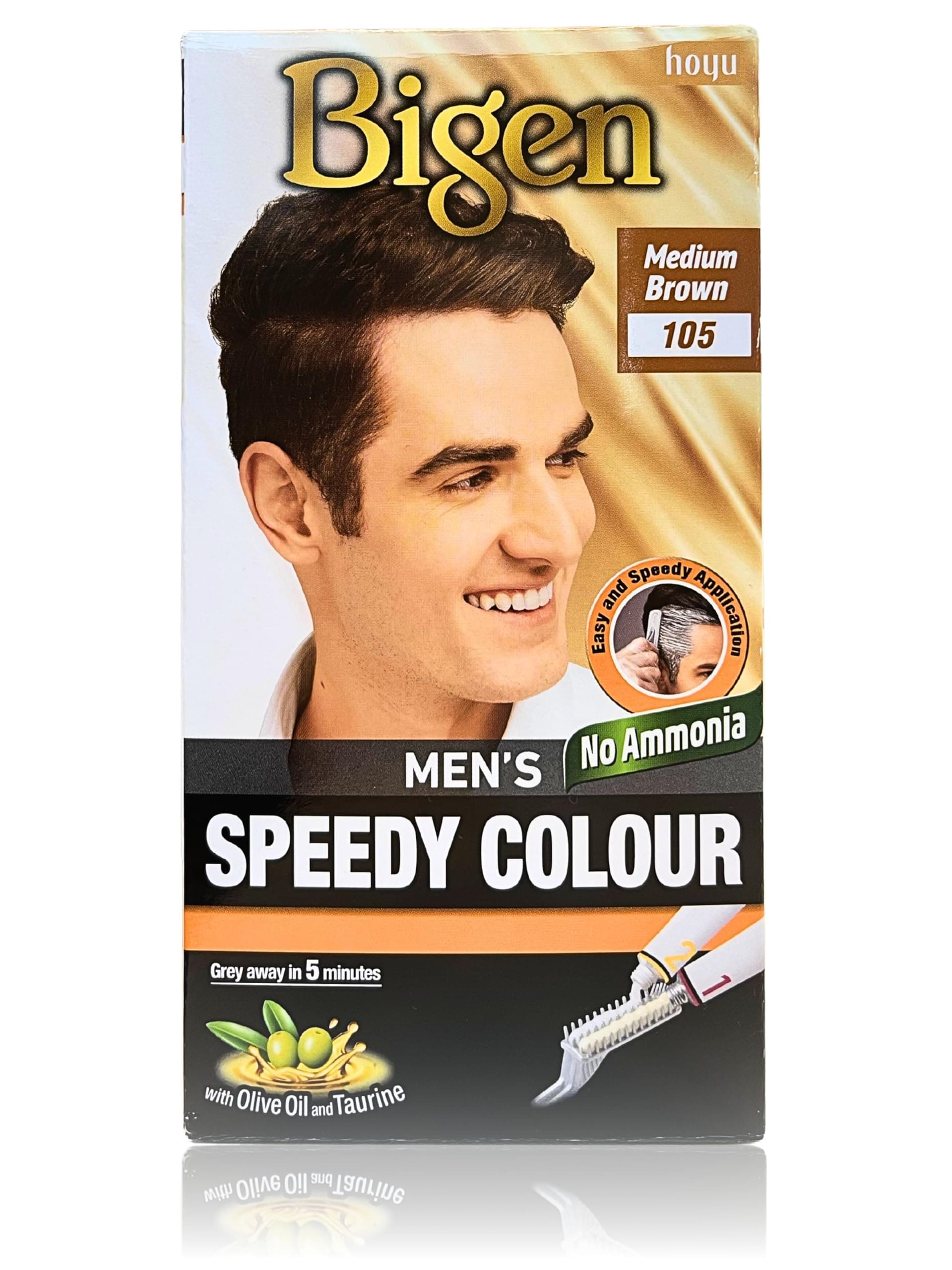 Menâ€™s Speedy Colour - 105 - Medium Brown