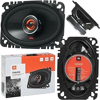GX642 4" X 6" 2-Way GX Series Coaxial Car Loudspeakers
