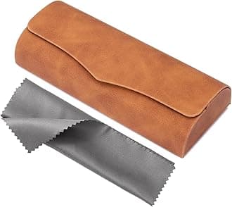 Vemiss Hard Shell Eyeglass Cases, Lightweight Portable Glasses Case for Women Men