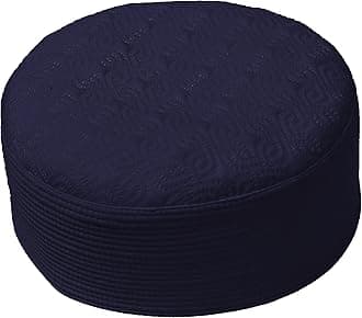 Kufi Hat for Men Soft Fabric Lightweight Prayer Hat for Men - Warm Muslim- Beanie Ramadan Topi Prayer Cap