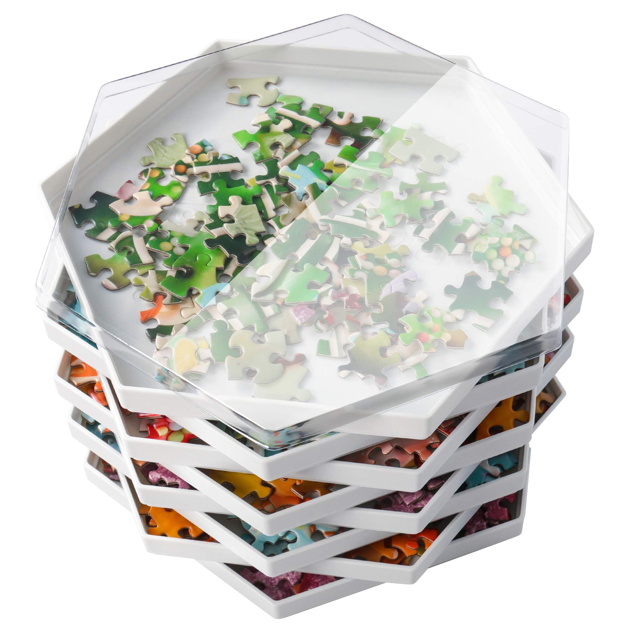 Puzzle Trays (White)