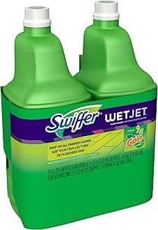 Swiffer Wet Jet Spray Mop Floor Cleaner Multi-Purpose Solution - Gain Original - 42.2 oz - 2 pk