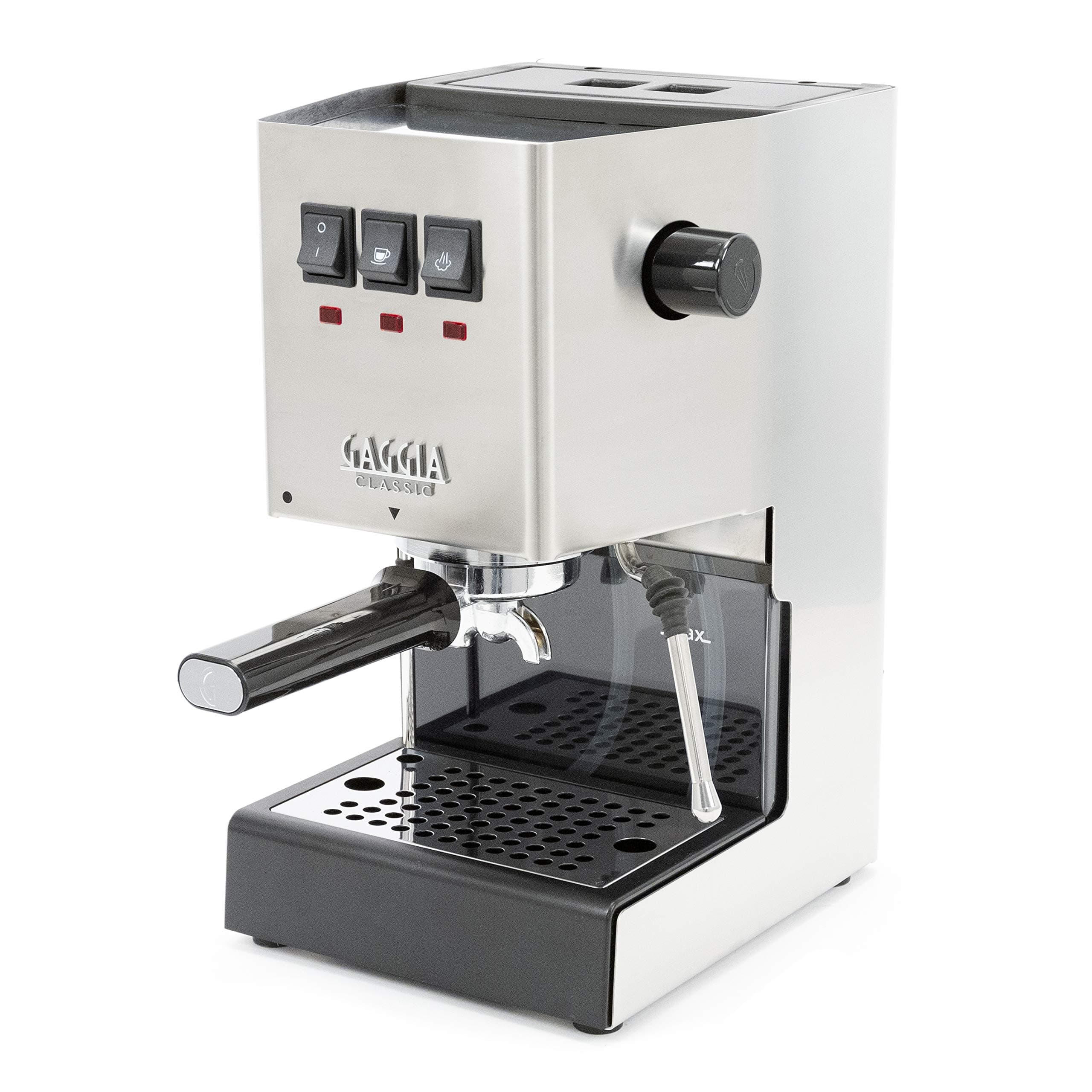 Gaggia RI9380/46 E24 Espresso Machine, Brushed Stainless Steel