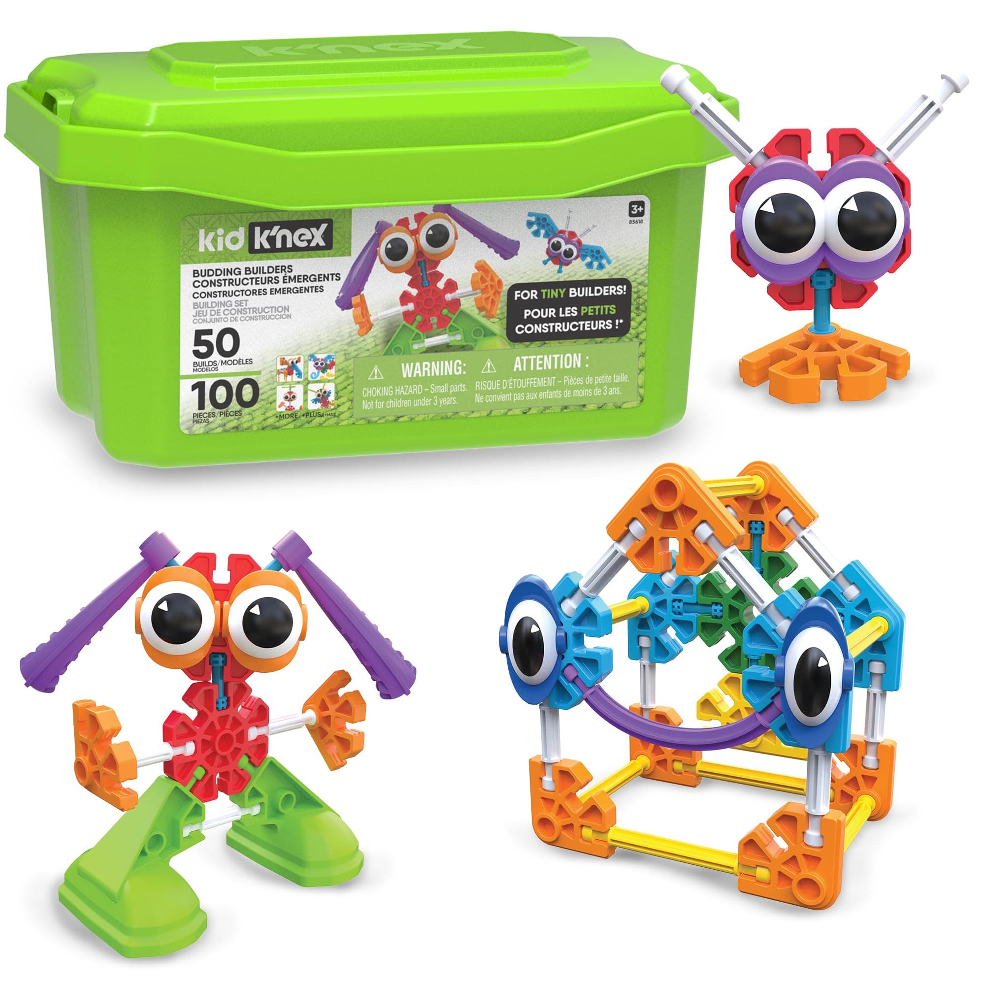 Kid K'nex Budding Builders Building Tub