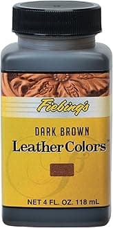 angelus Fiebing's LeatherColors Water Based Leather Paint for Shoes, Boots, Belts, Bags, Furniture, 4oz