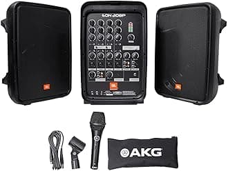 EON208P Portable PA System,Black