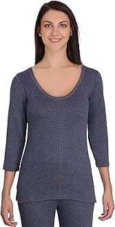 Selfcare Women's Thermal 3/4 Sleeve Top Soft & Warm Poly Cotton Winters Wear Vest