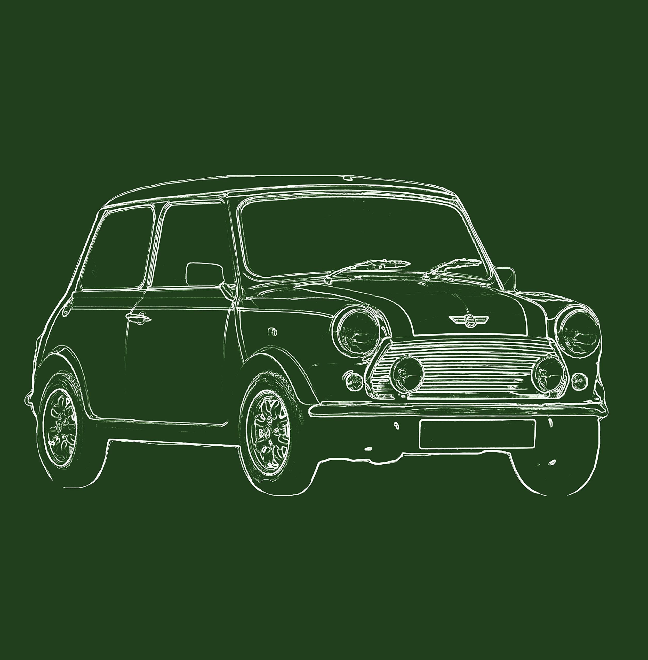 Austin Mini Cooper Greeting Card
