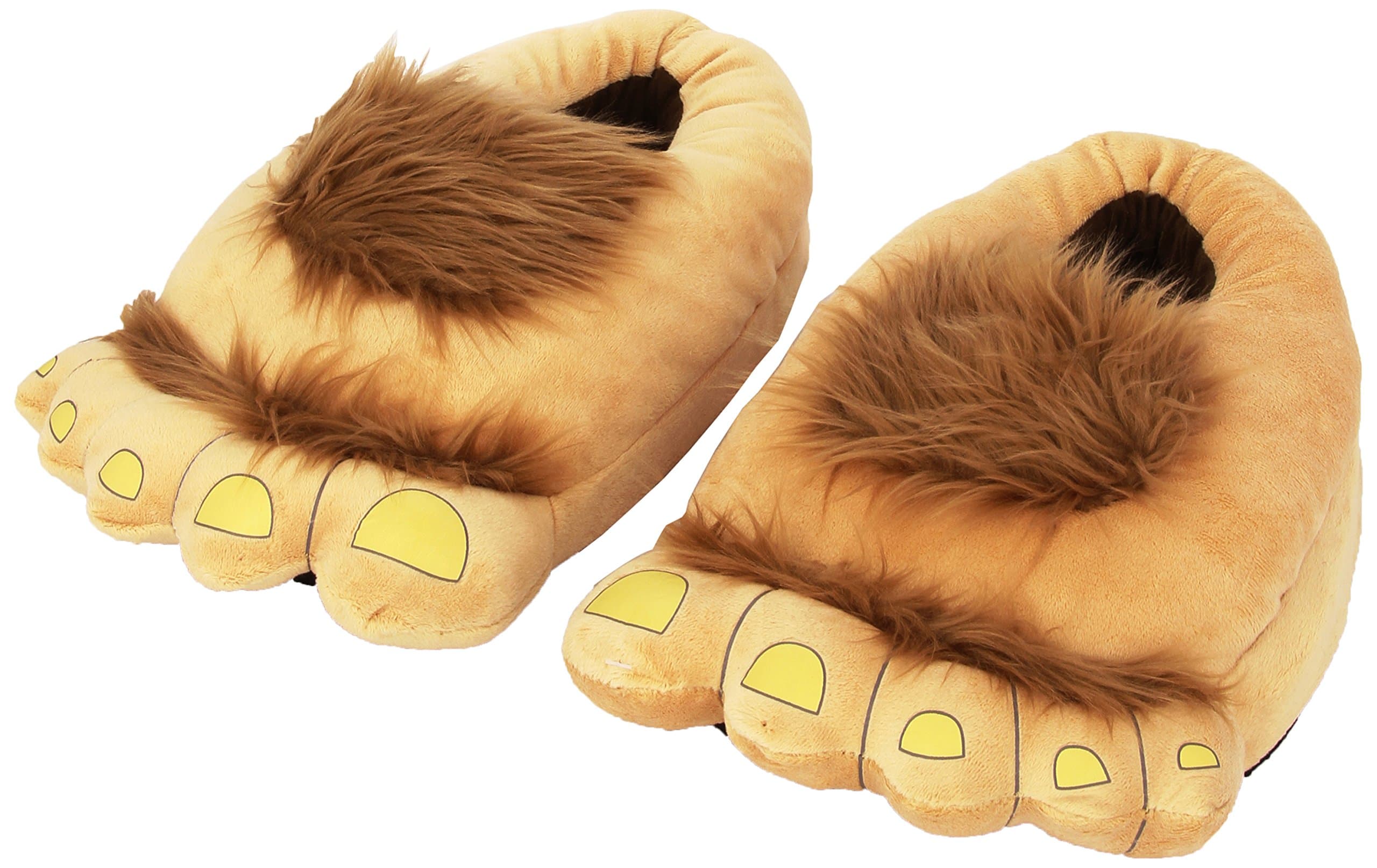 ThinkGeek Furry Adventure Slippers