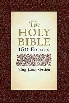Text Bible-KJV-1611: King James Version, Bonded Leather, 1611 Edition