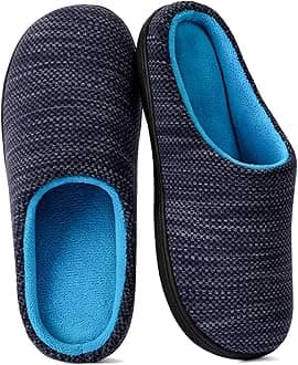 RockDove Original Two Tone Memory Foam Slipper for Women