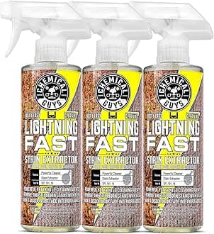 Chemical Guys SPI_191_1603 Lightning Fast Carpet and Upholstery Stain Extractor, (Fabric, Upholstery, & Carpet), Safe for Cars, Home, Office, Furniture & More, 16 fl oz
