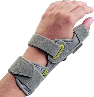 3-Point Products 3pp Ez FIT Thumb Spica Splint Ultra Light Immobilization for De Quervain's, Gamekeepers Thumb & Thumb Injuries, One Size Fits Most