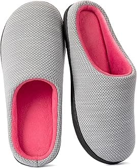Women's Two-Tone Memory Foam Slipper